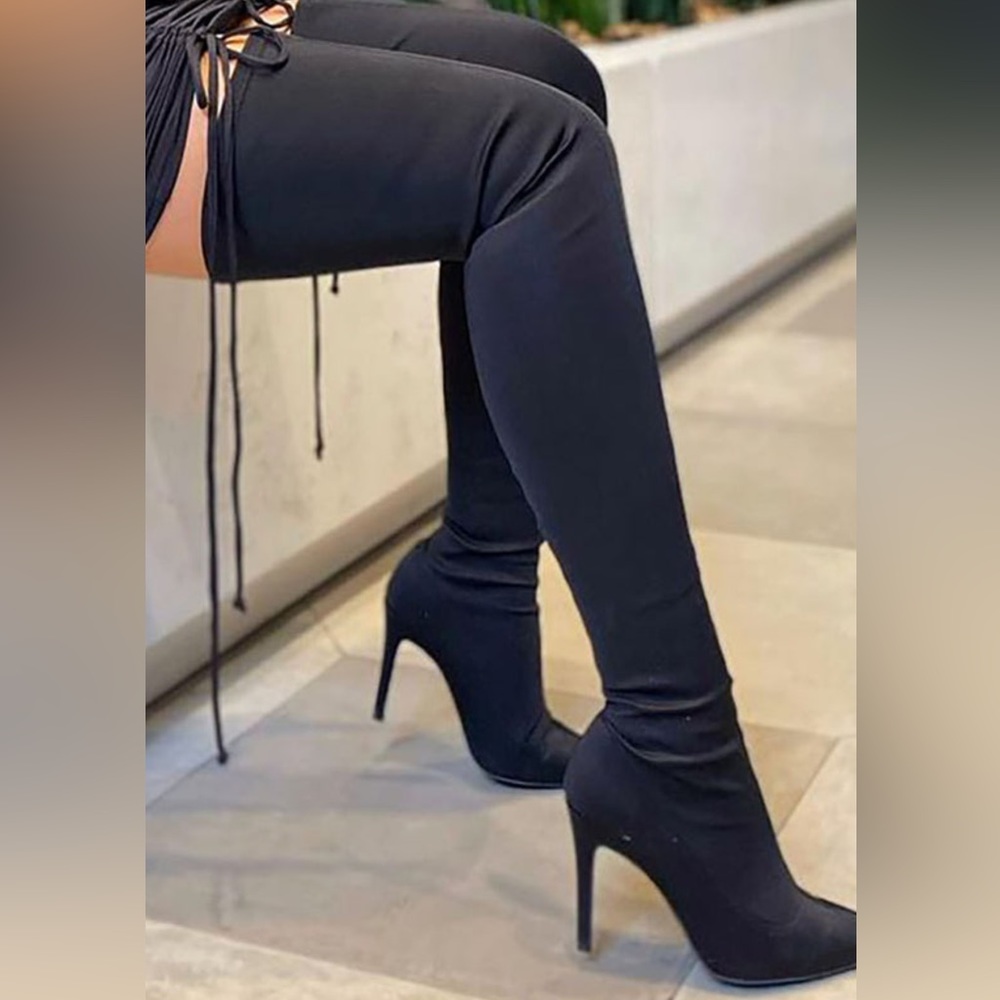 High tight boots